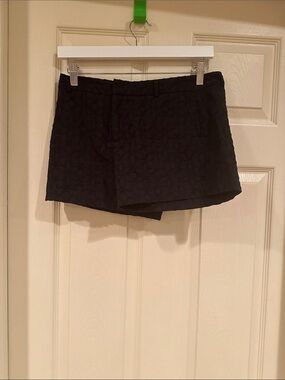 Elle Black Quilted Skort Shorts